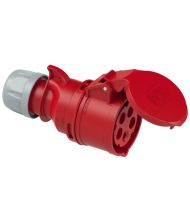 ACOPLAMENTO 32A 5P 400V 6H IP44