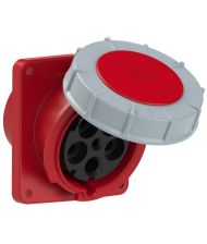 TOMADA PAINEL INCLINADA 125A 5P 6H 400V IP67