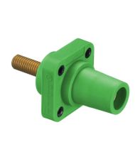 CONECTOR CAM LOCK 400A PAINEL FEMEA VERDE